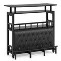 Lantine Entertainment Upholstered Bar Table