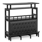 Lantine Entertainment Upholstered Bar Table