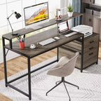 Tribesigns Scrivania da Ufficio Ergonomica da 63 pollici