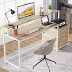 Tribesigns Scrivania da Ufficio Ergonomica da 63 pollici