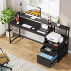 Tribesigns Scrivania da Ufficio Ergonomica da 63 pollici