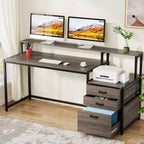 Tribesigns Scrivania da Ufficio Ergonomica da 63 pollici