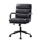 Gregor 360-degree swivel Task Leather Chair with Tilt Lock and Center Tilt for office | Hulala Home