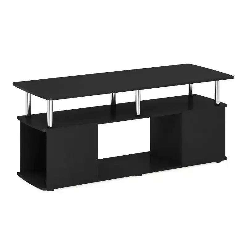 Furinno Mobile TV Moderno Centro di Intrattenimento per TV Fino a 50" con Vano Contenitore Aperto per Soggiorno e Camera da Letto, Americano