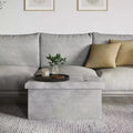 Lavish Home Velvet Tufted Storage Ottoman, Footrest, Linen Chest, or Bench Organizer with Removable Lid for Bedroom, Dorm Room, or Entryway