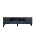 Mobile porta TV moderno con ripiano in finto marmo da 70", per TV fino a 75" - Festivo