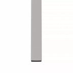 Sgabello da pranzo rotondo impilabile LeisureMod Tresse con parte superiore in vimini, design leggero e durevole per cucina, giardino, balcone, bar, terrazza o patio