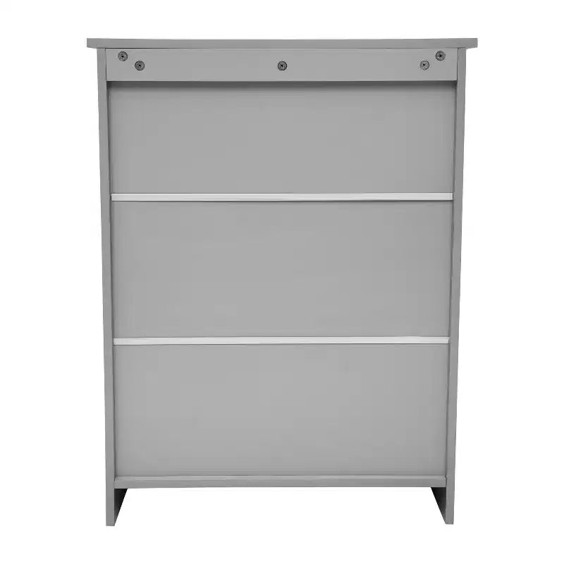 Mobiletto organizer per bagno Emma and Oliver con ripiano regolabile interno, ante con chiusura magnetica e ripiano superiore aperto
