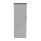 Mobiletto organizer per bagno Emma and Oliver con ripiano regolabile interno, ante con chiusura magnetica e ripiano superiore aperto