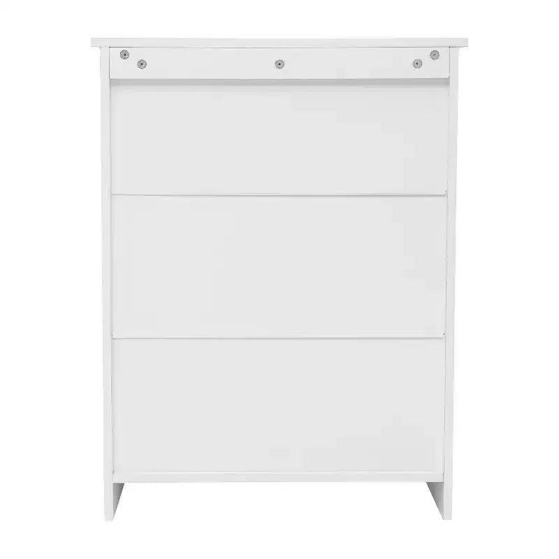 Mobiletto organizer per bagno Emma and Oliver con ripiano regolabile interno, ante con chiusura magnetica e ripiano superiore aperto
