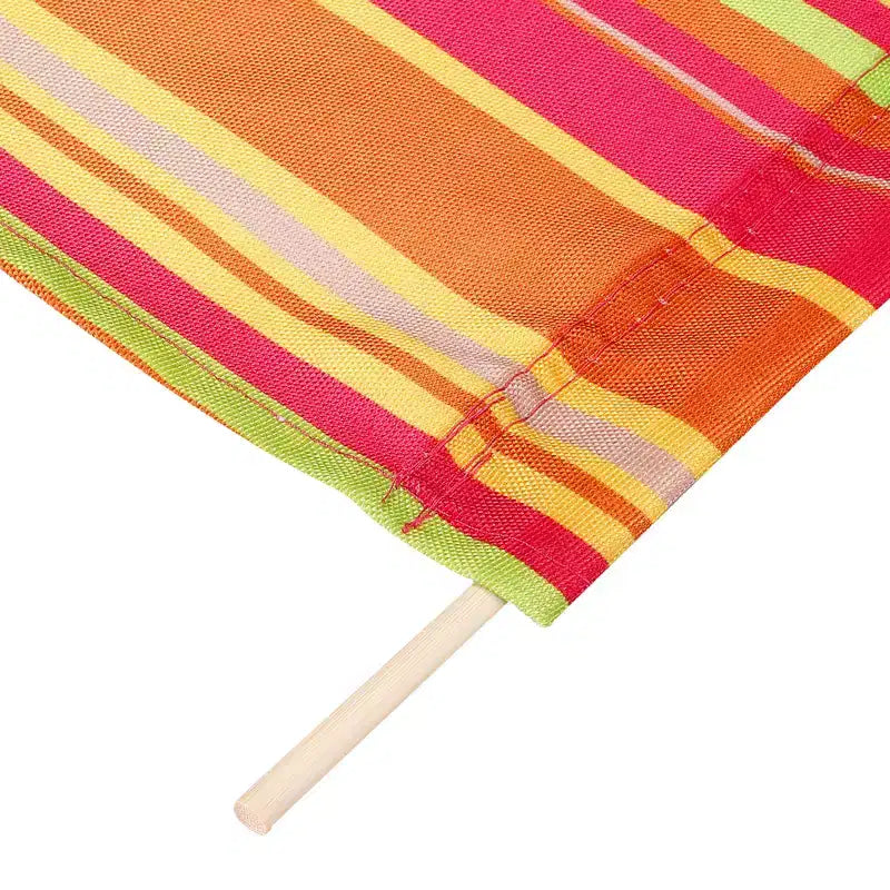 Unique Bargains Set di Bastoni Tondi di Ricambio per Sedia da Regista in Tela Multicolore 5 Pezzi