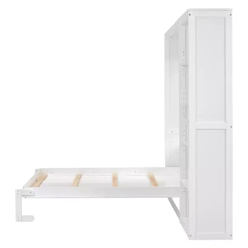 Letto a scomparsa/a muro con mensole ModernLuxe (Full/Queen Size)