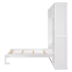 Letto a scomparsa/a muro con mensole ModernLuxe (Full/Queen Size)