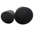 Set di 2, set di tavolini da caffè sovrapponibili a righe ondulate per soggiorno, camera da letto 4M - ModernLuxe