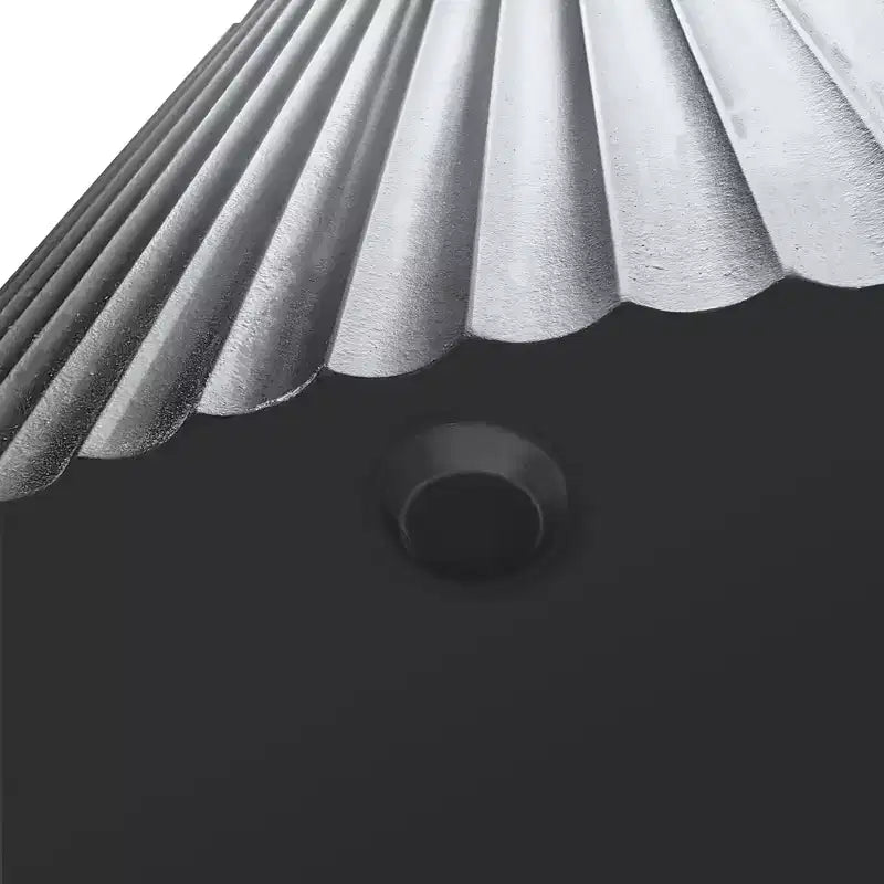 Set di 2, set di tavolini da caffè sovrapponibili a righe ondulate per soggiorno, camera da letto 4M - ModernLuxe