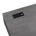 HOMES: Inside + Out Scrivania Thunderseek Mid Century 2 cassetti da 47" con USB e prese di corrente