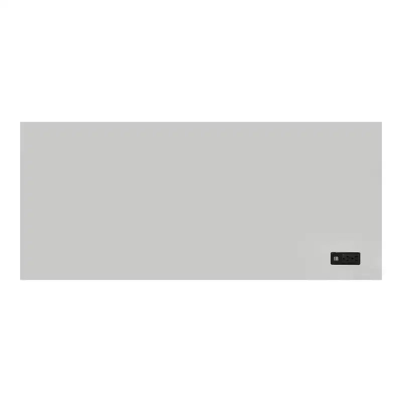 HOMES: Inside + Out Scrivania Thunderseek Mid Century 2 cassetti da 47" con USB e prese di corrente