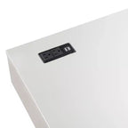 HOMES: Inside + Out Scrivania Thunderseek Mid Century 2 cassetti da 47" con USB e prese di corrente