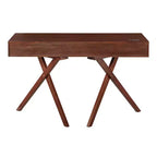 HOMES: Inside + Out Scrivania Thunderseek Mid Century 2 cassetti da 47" con USB e prese di corrente