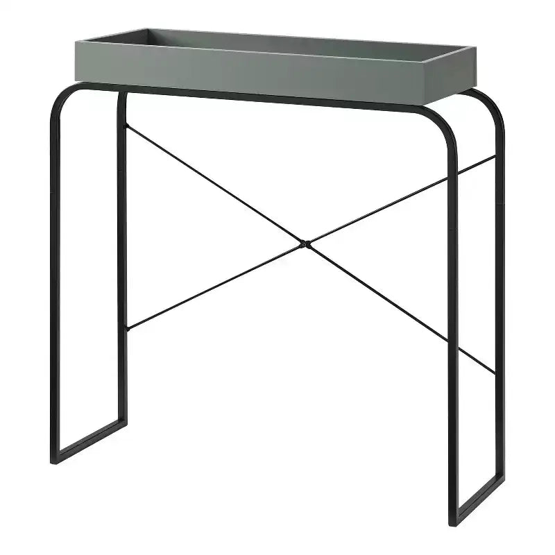 24/7 Shop At Home 33 Songearth Tavolo Consolle Moderno con Vassoio Superiore