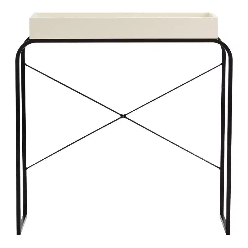 24/7 Shop At Home 33 Songearth Tavolo Consolle Moderno con Vassoio Superiore
