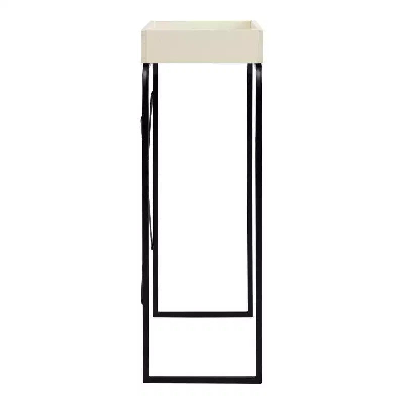 24/7 Shop At Home 33 Songearth Tavolo Consolle Moderno con Vassoio Superiore