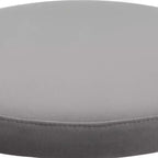 LeisureMod Euston Sgabello da bar moderno in vimini con telaio in acciaio nero, per interni, cucina, bancone, sala da pranzo, colazione, posti a sedere per bar, sedia contemporanea