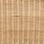 bali & pari Sedia a Braccioli Moderna Bohemien in Rattan Naturale Putri