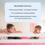 Letto a soppalco singolo Max & Lily in legno massello, con scrivania estraibile e scaletta per bambini