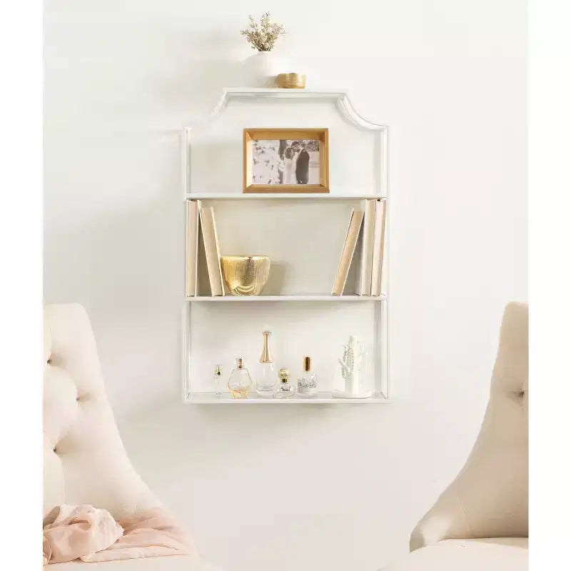 Mensole da Parete Decorative Flottanti a 3 Livelli Ciel Kate & Laurel All Things Decor 21x30