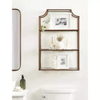 Mensole da Parete Decorative Flottanti a 3 Livelli Ciel Kate & Laurel All Things Decor 21x30