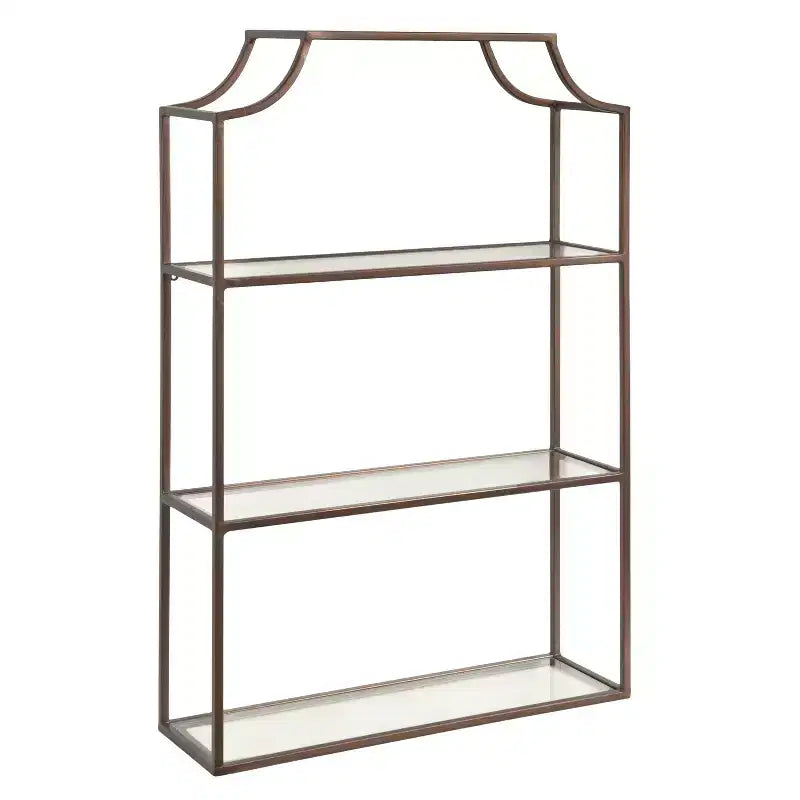 Kate & Laurel All Things Decor 21x30 3-Tier Ciel Wall Decorative Floating Shelves