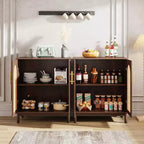 Tribesigns 59 Mobile credenza a buffet, mobile contenitore con ante per sala da pranzo