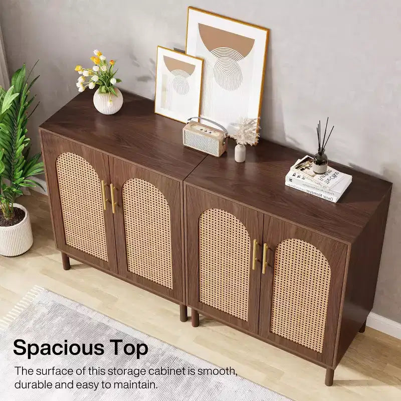 Tribesigns 59 Mobile credenza a buffet, mobile contenitore con ante per sala da pranzo
