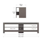 AVF Calibre Porta TV ad angolo per TV fino a 65 pollici