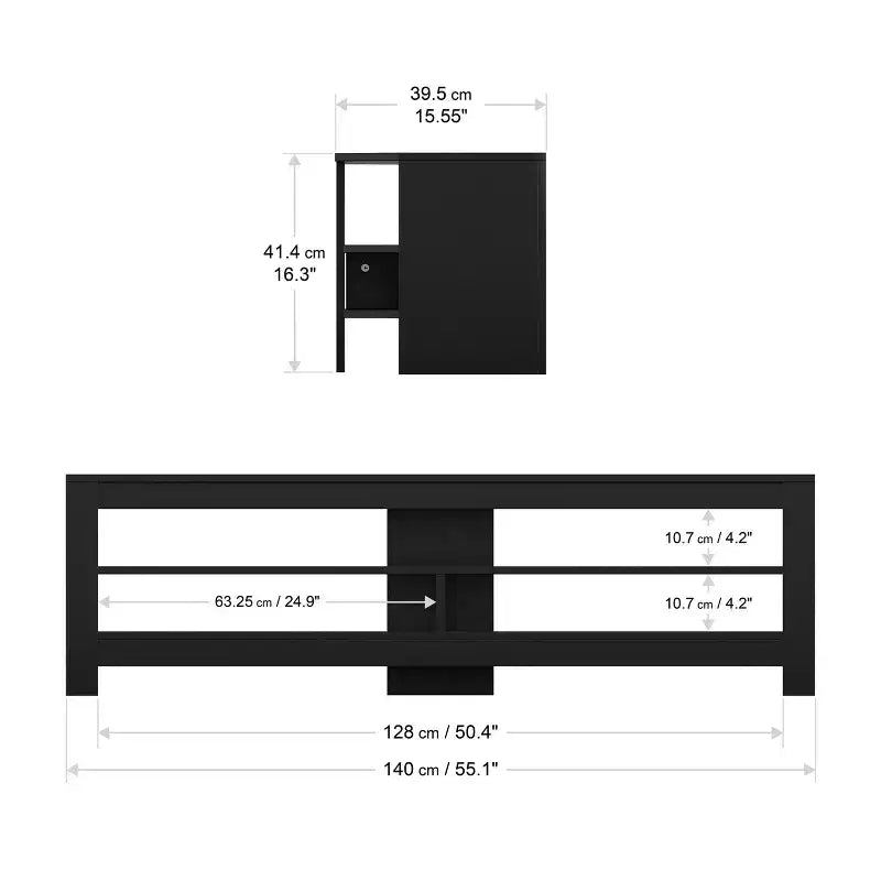 AVF Calibre Porta TV ad angolo per TV fino a 65 pollici