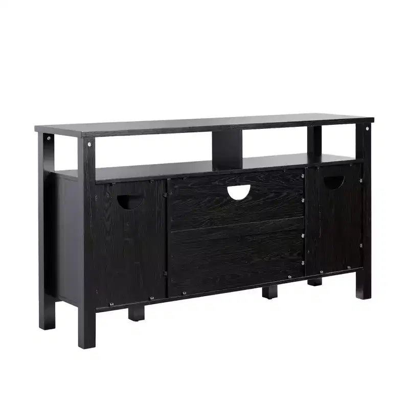 Credenza a 2 ante con finestre Saracina Home da 58 pollici
