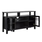 Credenza a 2 ante con finestre Saracina Home da 58 pollici