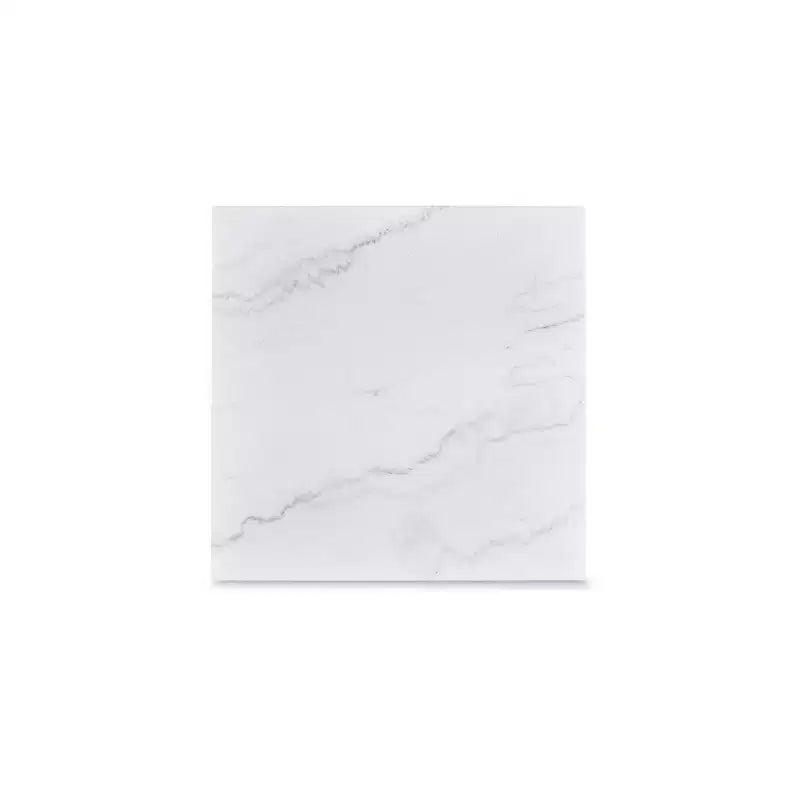 Signature Design by Ashley Loyaska Tavolino casual con piano in marmo bianco, Marrone chiaro e marmo bianco