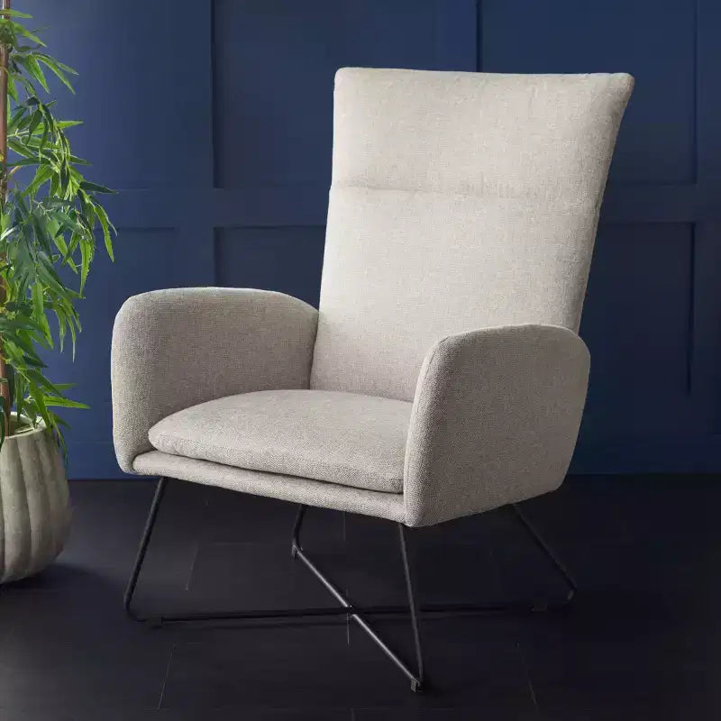 Poltrona Coleman - ACH5106A - Grigio Chiaro - Safavieh