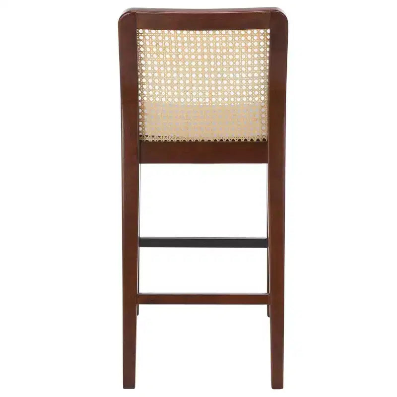 Sgabello da bancone in rattan Benicio (set da 2) - BST1506 - Safavieh