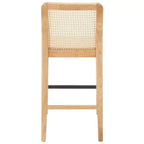 Sgabello da bancone in rattan Benicio (set da 2) - BST1506 - Safavieh