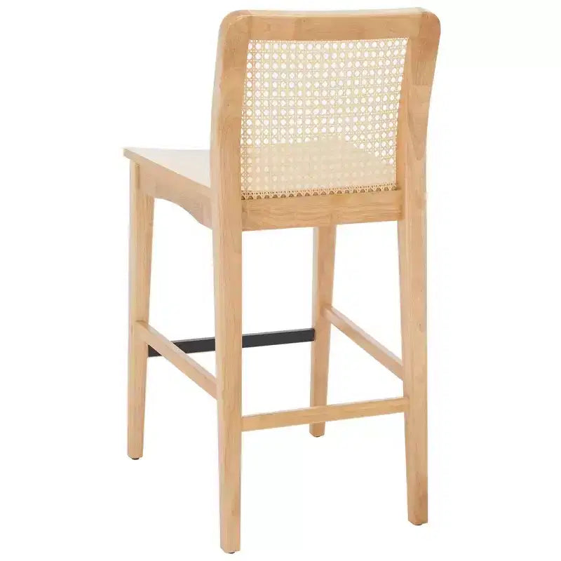 Sgabello da bancone in rattan Benicio (set da 2) - BST1506 - Safavieh