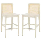 Sgabello da bancone in rattan Benicio (set da 2) - BST1506 - Safavieh