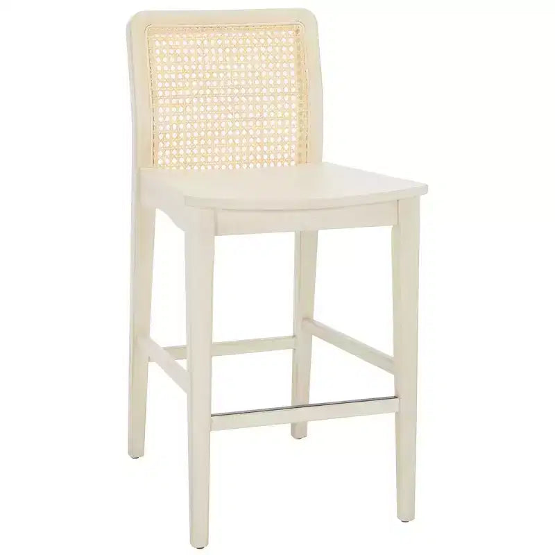 Sgabello da bancone in rattan Benicio (set da 2) - BST1506 - Safavieh