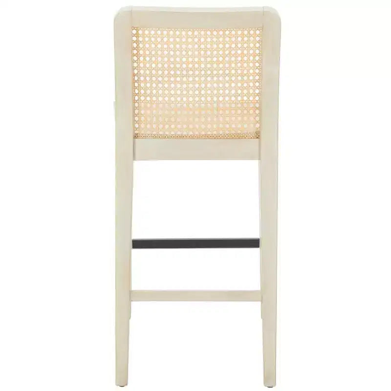 Sgabello da bancone in rattan Benicio (set da 2) - BST1506 - Safavieh