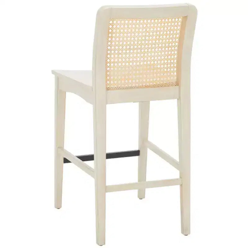 Sgabello da bancone in rattan Benicio (set da 2) - BST1506 - Safavieh