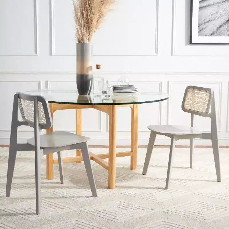 Sedia da pranzo Luz in canna (Set di 2) - DCH1006 - Safavieh