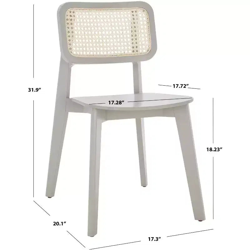 Sedia da pranzo Luz in canna (Set di 2) - DCH1006 - Safavieh