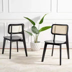 Sedia da pranzo Luz in canna (Set di 2) - DCH1006 - Safavieh